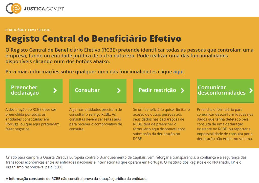 Registo Central do Beneficiário Efetivo Prazo acaba dia 30 de abril: faça o seu registo ou pode pagar coima até 50.000 euros O que é o RCBE?