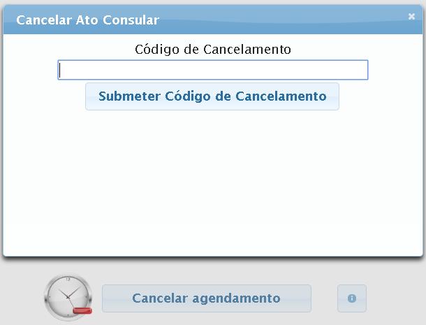 Clicar em Confirmar Agendamento. Irá receber um e-mail com a confirmação do seu agendamento e um código para cancelamento do mesmo, caso não possa comparecer na data e hora marcada.