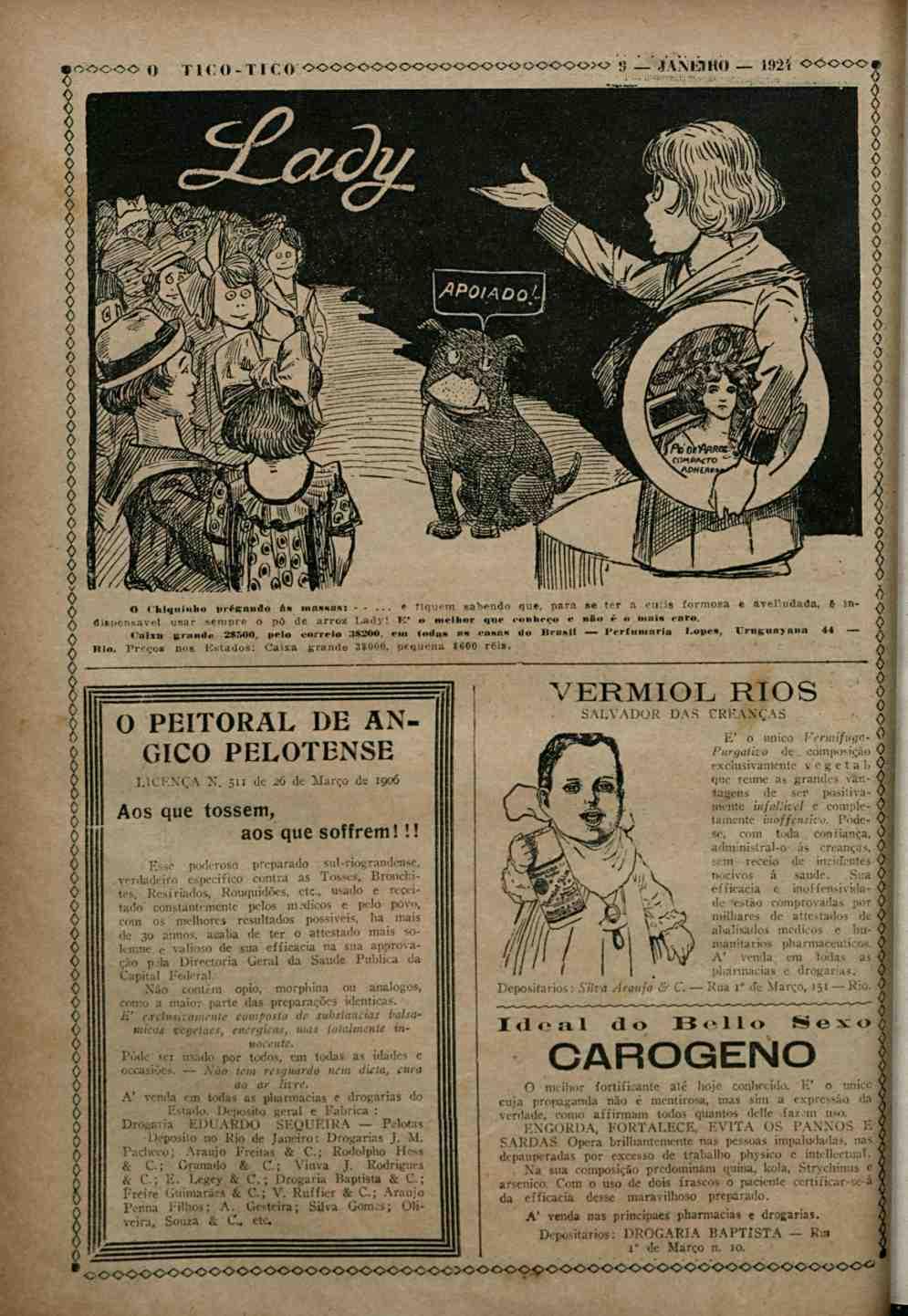 O Tico Toco Chiquinho Anno Xix Rio De Janeiro Quarta Feira 9 De Janeiro De 1924 N 953 Tres Inimigos Dos Meninos Pdf Free Download