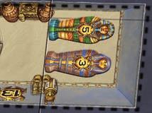 Baralho Estátua de Anúbis 3 Sequência de jogo Luxor é jogado