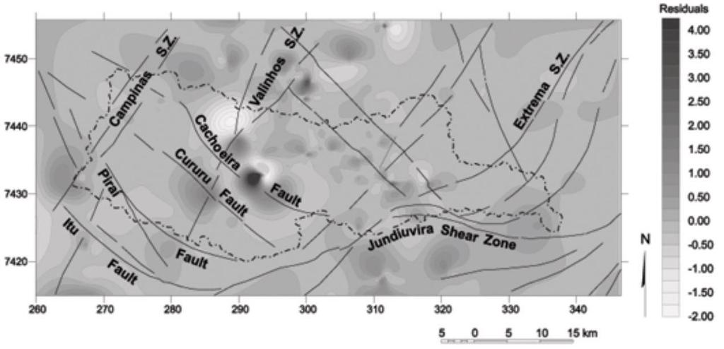 Jundiaí Neves 2005, Neves e Morales 2006,Neves e Morales 2007 Métodos Análise da Tectônica cenozoica Análise de lineamentos (radar, escala 1:250.