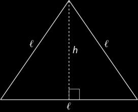 Opção (D) Seja a a aresta do cubo, l o lado do hexágono e h a altura de cada um dos seis triângulos equiláteros em que fica dividido o hexágono.