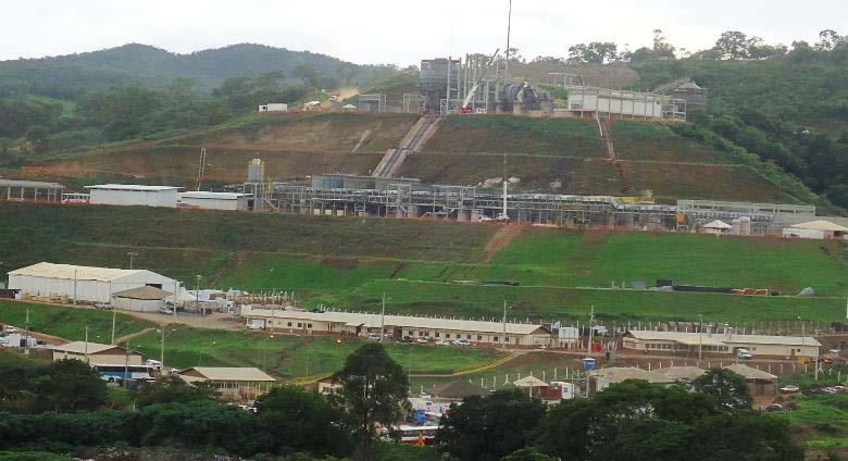 A planta foi instalada na mineradora de ouro Yamana Gold, localizada em Goiás.
