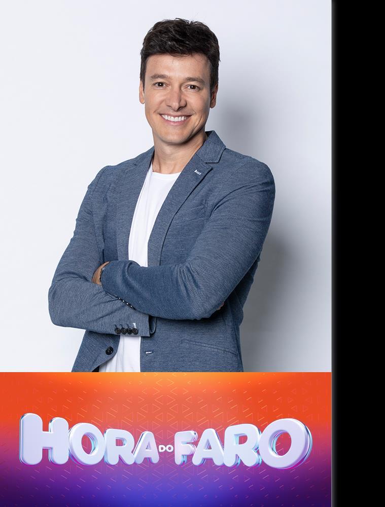 O apresentador Rodrigo Faro comanda a atração nas tardes de domingo da Record TV.