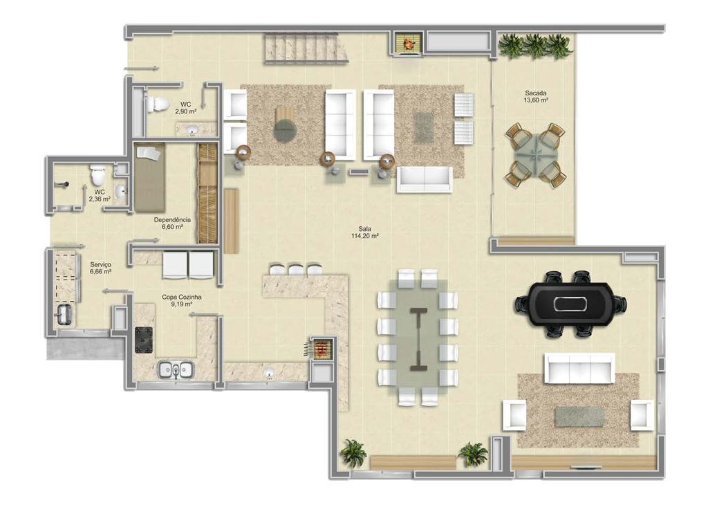 Duplex 330 m² Duplex inferior final 02 duplex Até 3 vagas de garagem com