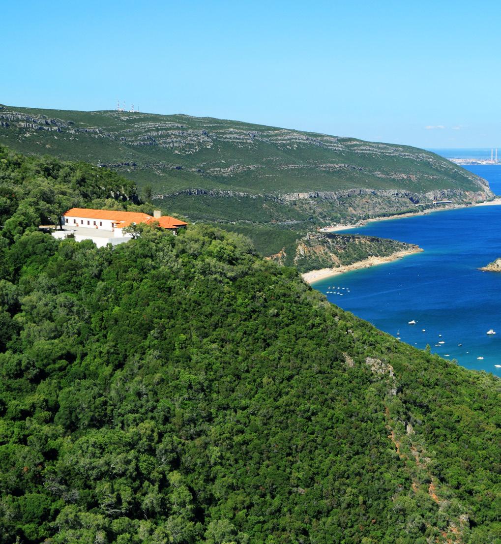 Respirar no Parque Natural da Arrábida, Palmela vida saudável Breathe in the Arrábida Natural Park, Palmela, a healthy life De Palmela pode contemplar o Parque Natural da Arrábida, a 10 minutos,