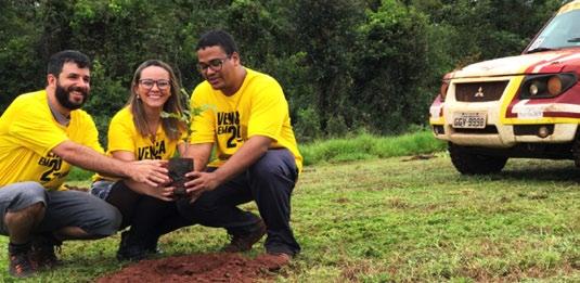 A sustentabilidade e a preservação do meio ambiente são promovidas em cada etapa do Rally, por