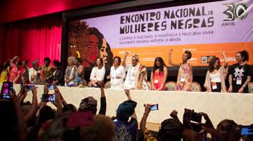 Encontro Nacional de Mulheres Negras 0 Anos Encerramos 208 tendo a honra de apoiar e participar do Encontro Nacional de Mulheres Negras 0 Anos, um evento histórico que celebrou e avaliou os 0 anos do