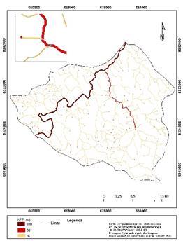 Figura 3 Mapa de Área de pesquisa 65.677,46 Vegetação da Região Hidrográfica do Rio das Almas Microrregião de Ceres (GO) de 2008 (a) e 2016 (b).