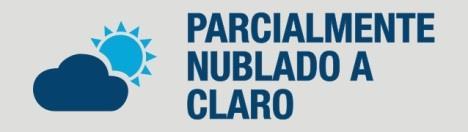 Assim, o dia terá variação de nebulosidade e não há previsão de chuva no Município.