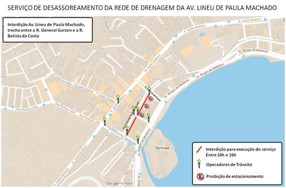 Niemeyer está liberada, mas há uma operação especial de trânsito, devido ao estreitamento de pista na altura do Condomínio Yucas.