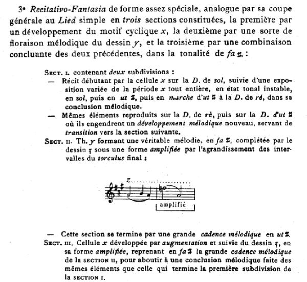 III, Recitativo-Fantasia (d Indy, 1909, p.