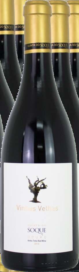 QUINTA DO SOQUE VINHAS VELHAS 2015 1805228317003003-750ml A vindima ocorreu em Setembro e após criteriosa escolha tanto na vinha como na adega, as uvas foram totalmente desengaçadas.