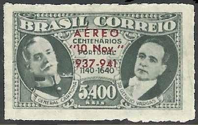 Figs.2 ria n.º 15, de 8/1/1941, que determinava: Não há selos especiais EXCLUSIVOS para a correspondência aérea.