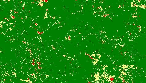 O cálculo dos índices de vegetação é baseado no modelo SEBAL (ALLEN et al., 2002) e foi elaborado em três etapas.