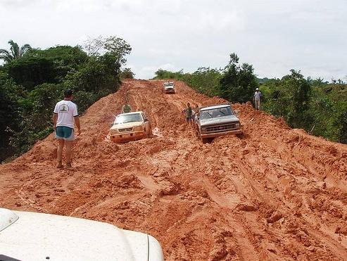 formam barro na época de