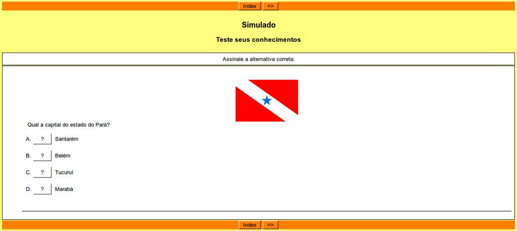 JQUIZ Este programa possibilita a criação de atividades com perguntas de múltiplas escolhas e também com respostas curtas, além da abertura para inserir mensagens de apoio à atividade.