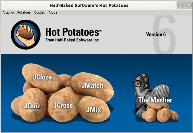 INTRODUÇÃO O aplicativo Hot Potatoes 6.