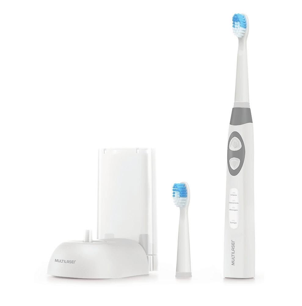 1. ConHEçA A EsCoVA A escova dental recarregável Premium proporciona penetra e limpa profundamente entre os dentes.