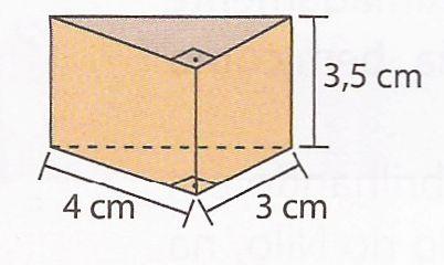 lateral é 72 cm 2. Calcule a altura do prisma.