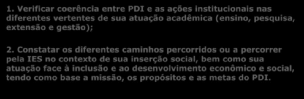 AVALIAÇÃO DA ACESSIBILIDADE NO EIXO 2 (DEMONSTRÁVEL NO RELATÓRIO DA CPA) 1.