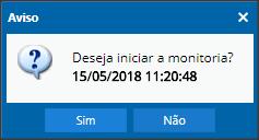 Basta clicar duas vezes em cima da Monitoria desejada, e a mensagem