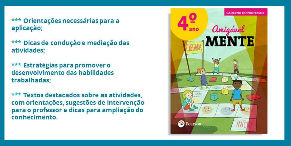 CADERNO DO PROFESSOR AVALIAÇÃO