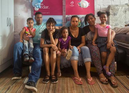 A família está há quatro anos no Brasil, após 8 anos morando no Equador.