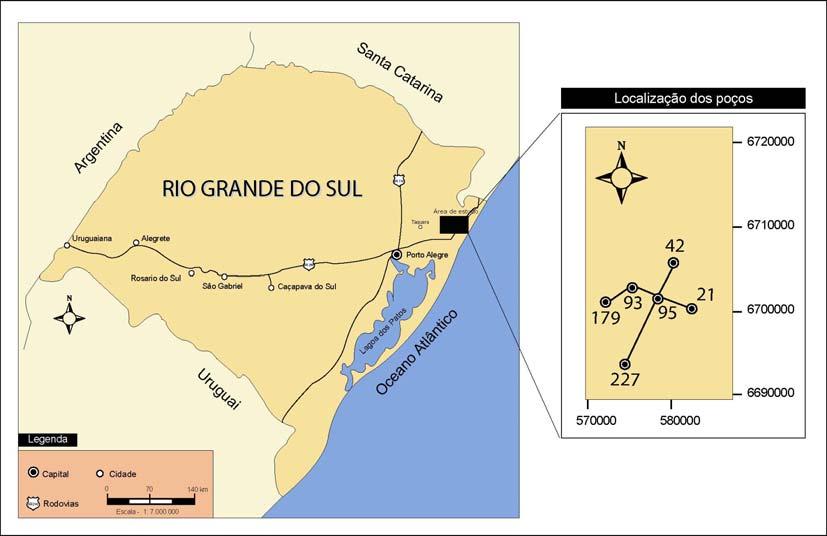 10 (6) Elaboração do artigo cientifico mostrando os resultados interpretados e submetido à revista sedimentology. Testemunho Localização (UTM) Espessura Fm.