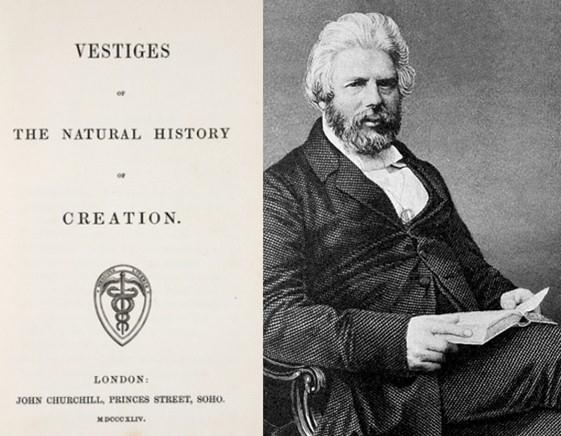 Robert Chambers (1802-1871) -> Escocês Escreveu o livro Vestígios da Criação reuniu argumentos da anatomia comparada, da distribuição geográfica, embriologia e paleontologia para sustentar que as