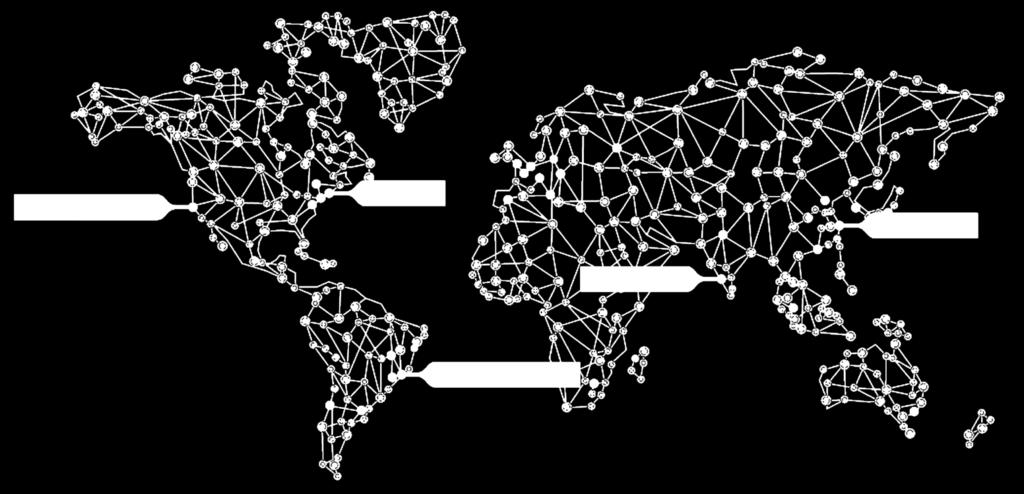 Nossa rede Conectando o mundo e a