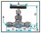 macho NPT x Rosca fêmea NPT 769C--T04 1/4" NPT 1/4" NPT 55,3 35,0 73,0 18,5 81,5 85,5 0,51 769C--T04API 1/4" API-5BLP 1/4" API-5BLP 60,0 36,5 73,0 18,5 81,5 85,5 0,51 769C--T06 3/8" NPT 3/8" NPT 60,0