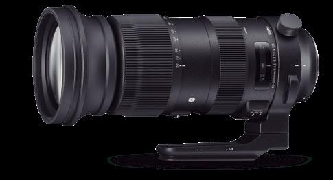 e Nikon: os modelos fixos 28 mm f/1.4 DG HSM e 28 mm f/1.4 DG HSM, e os modelos com zoom 70-200 mm f/2.