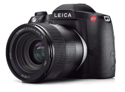 Ainda entre as câmeras de médio formato, a Leica mostrou o modelo S3 senhados para melhorar a captura de luz e assim garantir imagens mais nítidas e aumento do alcance dinâmico.