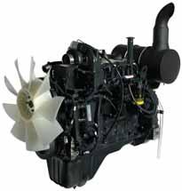 Motor de baixa emissão de gases O motor SAA6D107E-1 da Komatsu satisfaz a norma EU Stage IIIA e a regulamentação sobre emissões EPA Tier III.