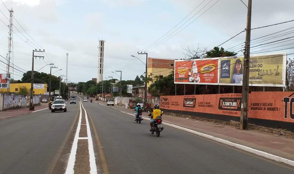 PLACAS 167-166 - AV. SÃO LUÍS REI DE FRANÇA - TURU - BAIRRO/MÃO PRÓX.