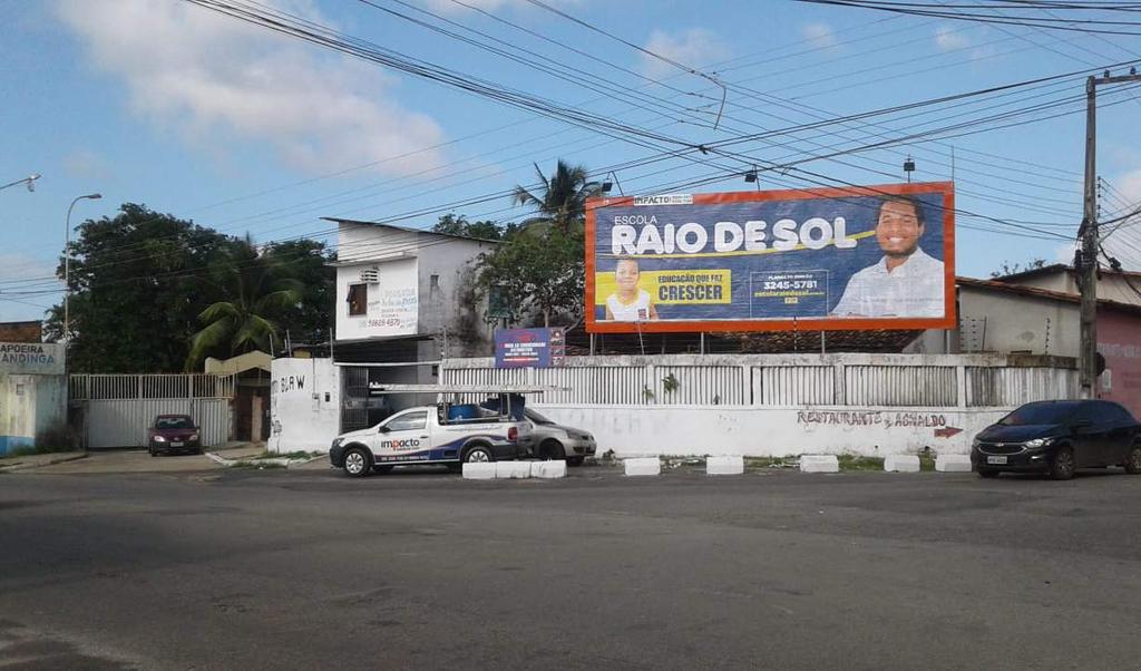 PLACA 79 - AV. LUIS ROCHA - MONTE CASTELO - PARALELA PRÓX.