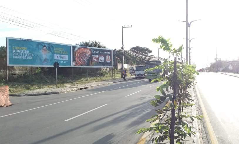 PLACA 170-171 - AV. DOS HOLANDESES - ARAÇAGY- CENTRO/CONTRA PRÓX.