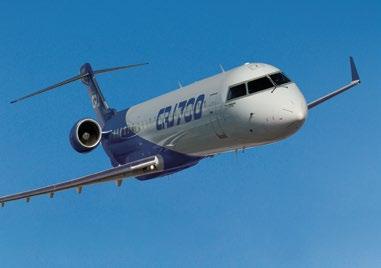 REGIONAL CRJ-700 / CRJ-700ER O CRJ700 é uma versão derivada do CRJ00 que tem uma capacidade que pode ser ampliada até 78 lugares.