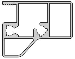 G00G 3850 S/ Acabamento PERFIL TRANSVERSAL TAB.