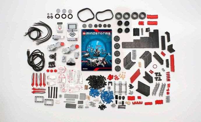 Figura 1- Kit de montagem Lego Mindstorms EV3 Fonte: Guia do usuário Lego Mindstorms EV3, 2018.