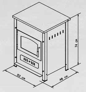 3230000017 Características: Tubo: Ø 125 mm Potência Nominal: 11,8 kw Rendimento: