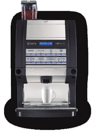 Máquinas Super- Automáticas KOBALTO EXPRESS + 3 INSTANT 470x570x750mm Nº de seleções diretas/ 6/4 (café em grão nº de