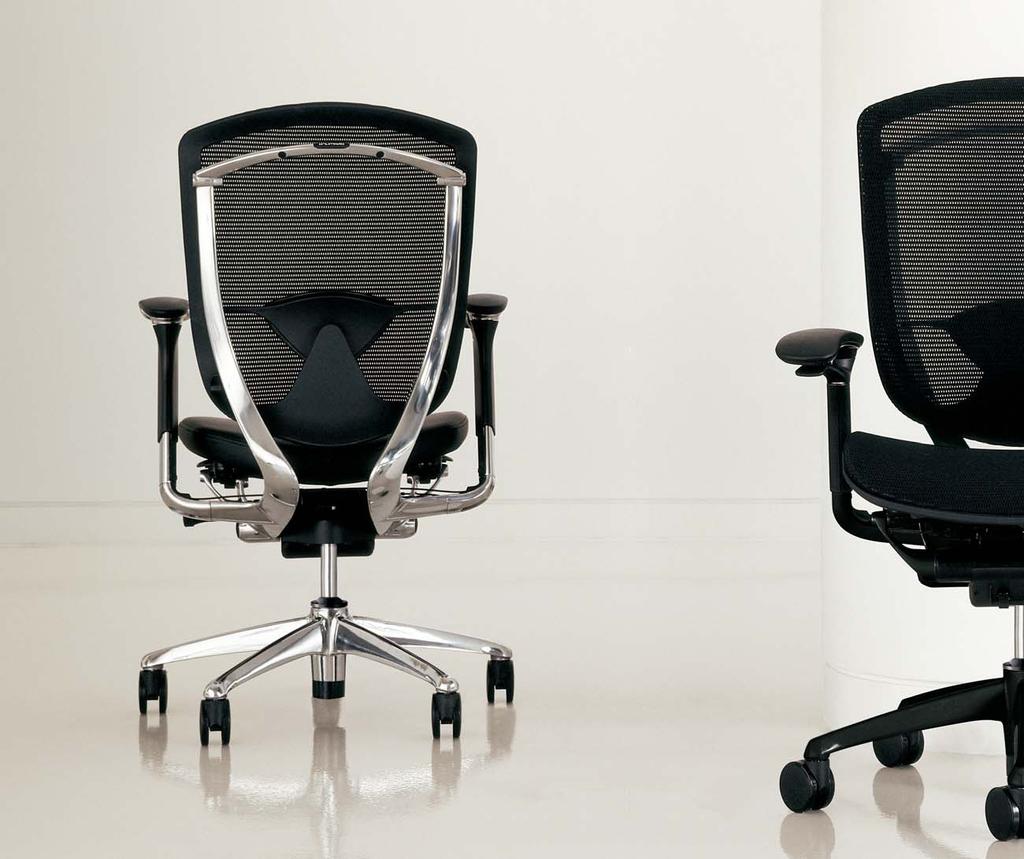 Smart operation Contessa is designed to adjust naturally and precisely, considering not only the chair s functions but addressing how the body is affected while sitting.