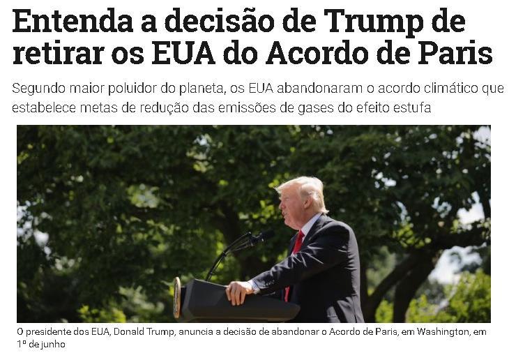 A corrente cética : O homem não tenha responsabilidade pelo aquecimento do planeta.