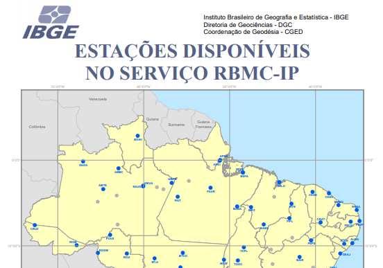 RBMC - IP Crédito: IBGE, 2018 Serviço para