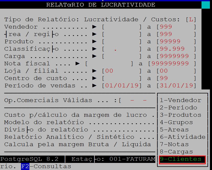 5º Ocorrência Parâmetro para cada vendedor visualizar somente seu orçamento OS: 2806 Solicitante: