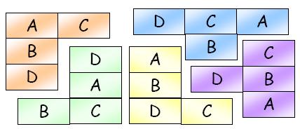 EXEMPLO Este é um experimento completo em blocos ao acaso: completo, porque cada bloco contém todos os