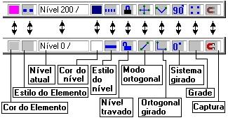 No modo rápido, as curvas são vistas como linhas múltiplas (formadas pelos pontos de controle). Você também pode acionar este comando pelo acelerador <CTRL> + <F10>.