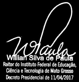INSTITUTO FEDERAL DE EDUCAÇÃO, CIÊNCIA E TECNOLOGIA DE MATO GROSSO REITORIA Art.